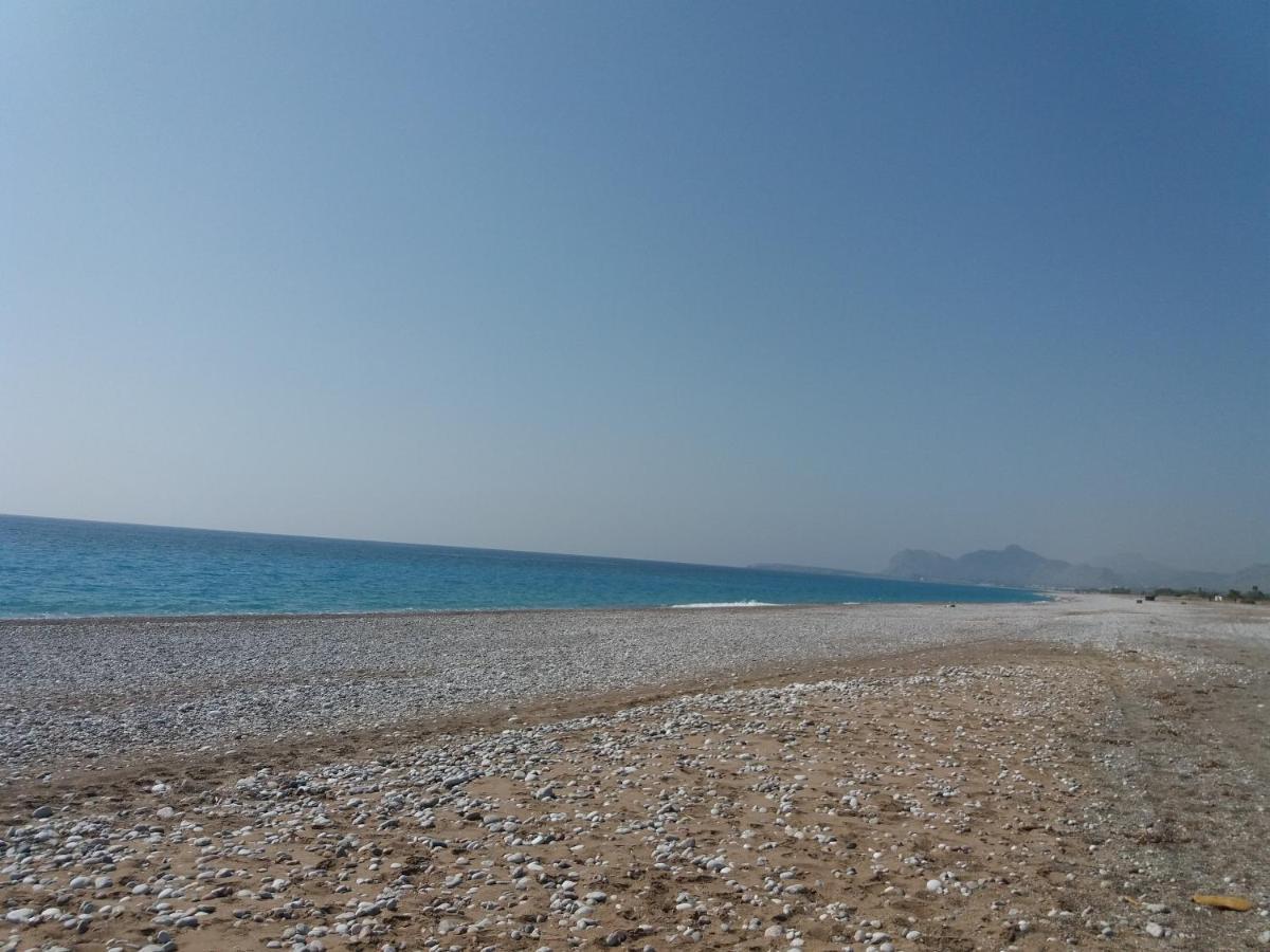 Maia Luxury Pool Villa Afantou Bagian luar foto