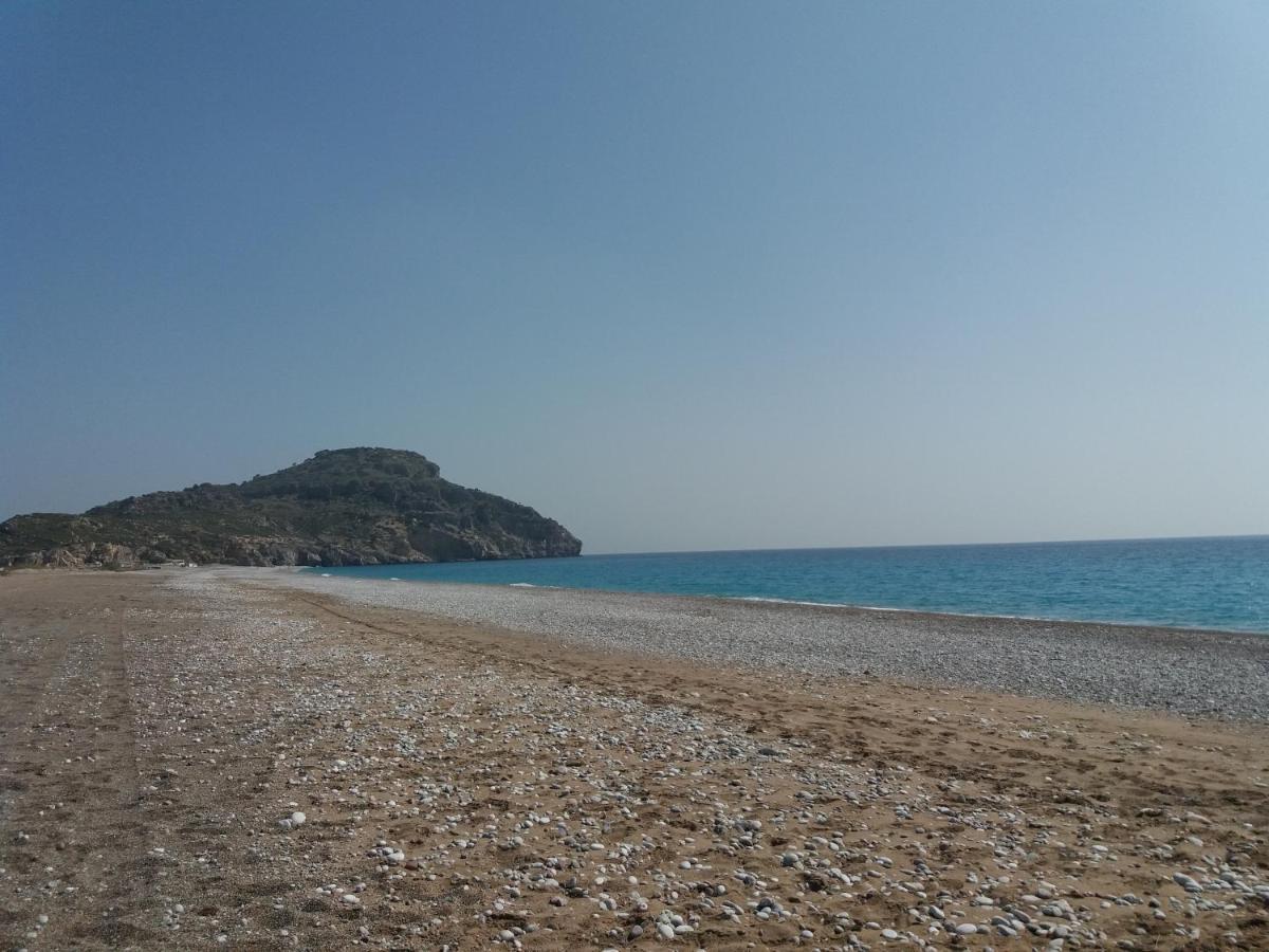 Maia Luxury Pool Villa Afantou Bagian luar foto